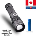 Handheld Flash Light Rechargeable Led Water Resistant Camping Torch. Fixed Price $14.38.