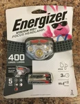 Energizer HDD32E Vision Hd+ Focus Gray Led Headlamp 400 Lumens. Fixed Price $23.79.