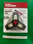 Hyper Tough 200-LUMEN Emergency Light 8 Modes Magnetic Base Rainproof Batt/incl. Fixed Price $19.99.