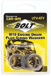 Bolt Engine Drain Plug Washer For Can-am 5-PACK M18X24 Aluminum. Fixed Price $9.99.