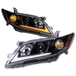 Alpha Owls Switchback Sequential Led Projector Headlights Compatible. Fixed Price $425.00.