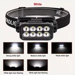 Rechargeable Led Headlamp 500LM Ultra-bright 120 Wide Beam Modes IP65 Usb-c. Fixed Price $25.99.