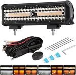 Everbrite 12" Led Light Bar 300W W/ 6 Modes Memory Function Off Road Fog Driving. Fixed Price $49.99.
