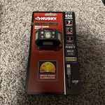 Husky 650 Lumens Dual-power Broad Range Led Headlamp 7 Modes Submersible New. Fixed Price $25.99.