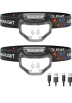 Curtsod Headlamp Rechargeable 2PCK. Fixed Price $30.00.