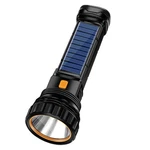 E-shidai Solar Rechargeable Flashlight, Multi Function 1000 1PCS, Black. Fixed Price $20.99.