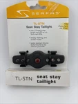Serfas Tl-stn Seat Stay Taillight 1/2 Watt Red + 6 5MM Leds, Black. Fixed Price $20.00.