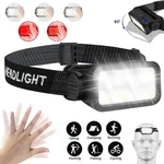 Cob Led Headlamp Usb Rechargeable Headlight Torch Work Bar Band. Fixed Price $9.95.
