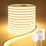 Silicone Cob Neon Rope Lights Flexible Cuttable Waterproof 16.4FT Self-adhesi.... Fixed Price $41.55.