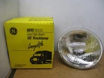 Ge 6015 Round Low/high Sealed Beam Headlight Headlamps 7" Glass Trucklamp. Fixed Price $30.00.