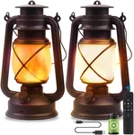 Lantern Led Battery Powered Camping Lamp Outdoor Hanging Rechargeable Fl. Fixed Price $53.02.