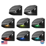 Lumllsaji 8 Pack Solar Fence Lights Outdoor Deck Rgb 10 Mode. Fixed Price $83.28.