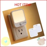 Beoaudra Plug-in Motion Sensor Lights With Adjustable Brightness, Warm White. Fixed Price $22.34.