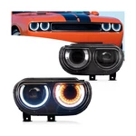 Vland Headlights Compatible With Dodge Challenger 3RD Gen Coupe 2008-2014, He.... Fixed Price $381.03.
