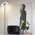 Hsl Worldwide Lighting Corp. Led Floor Lamp Silver 22W W63443-002. Fixed Price $69.99.