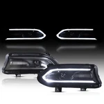 Headlamp Assembly For Dodge Charger 2015-2023 Led Drl Headlights Left&right Side. Fixed Price $259.99.