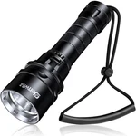 Genwiss Scuba Diving Flashlight Torch 2000LM Waterproof Underwater XM-L2 Led. Fixed Price $71.65.