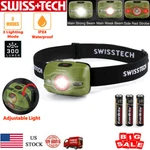 Swiss+tech Flashlight 300 Lumens Led Red Storbe Modes. Fixed Price $16.99.