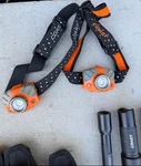 Coast Led Flashlights And Headlamps Set Black Orange Plastic Aluminum G55. Fixed Price $25.00.