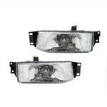 Ford Escort 1991-1996 Headlights Driver And Passenger Side Pair Clear Lens. Fixed Price $112.75.
