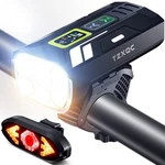Bright 2000 Lumen Bicycle Headlight & Rear Taillight Set - Powerful 6 Bead Le.... Fixed Price $108.26.