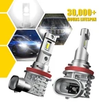 Auxito 2X H11 Led Headlight Kit Low Beam Bulbs Super Bright 6500K White 40000LM. Fixed Price $18.99.