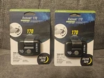 (2) New Nite Ize Radiant 170 Rechargeable Clip Light Black Dual Color Lumens. Fixed Price $39.99.