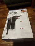 Ideal Perfect Pet All Weather Energy Efficient Extra Large Dog Door 9-3/4" 17". Fixed Price $129.95.