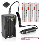 Kastar Battery Ac Travel Charger For Olight 186C35 R20 Baton H2R Perun. Fixed Price $9.99.