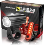 Bike Lights Set Gator 450 Led Usb-c Rechargeable Headlight & Rear Taillight Wi. Fixed Price $38.99.