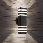 New Tewei 1 Pack Led Square Up And Down Lights Outdoor Wall Mount 3-LAYER. Fixed Price $38.95.