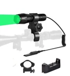 Green Led Flashlight Zoomable Spotlight For Hunting Night Vision Pc. Fixed Price $43.95.