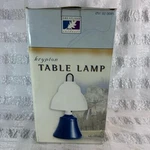 Greatland Outdoors Krypton Table Lamp, Blue, White. Fixed Price $19.00.