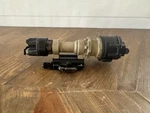 Surefire M952 Tactical Rail Mount Tan Flashlight -infrared Filter And M93. Fixed Price $219.99.