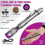 Everbrite Rechargeable Pen Flashlight With Uv And White For Camping. Fixed Price $16.09.