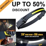 Waterproof Cob Headlamp Night Buddy Led Motion Sensor Torch Headlight. Fixed Price $45.97.