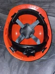 Safety Hard Hat By North Adjustable Ratchet Suspension Size 52-60 Cm. Fixed Price $8.50.