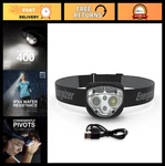 Rechargeable Ultra Bright Headlamp - IPX4 Water Resistant, Multiple Light Modes,. Fixed Price $51.99.