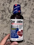 Coricidin Hbp Maximum Strength Cough, Cold & Flu Relief. Sugar Free Cherry 12 Oz. Fixed Price $15.73.