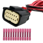 Lizapus 12 Pin Headlights Connector Harness Pigtail Plug Compatible With Chev.... Fixed Price $24.54.