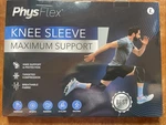 Physflex Knee Brace For Pain Relief 2 Pk Compression Sleeves Men/women. Fixed Price $10.99.
