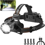Staaricc Super Bright Aluminum Headlamp, Rechargeable High Lumen, 90.... Fixed Price $24.94.