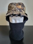 Vintage Cabelas Camo Gore-tex Hunter Hat Cap With Lights Accessories. Fixed Price $42.50.