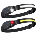 Rechargeable Headlamp 2PCS 230 Wide Beam Led Motion Sensor Black Lhknl White. Fixed Price $51.99.