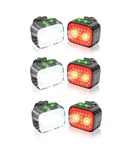 Hinsgear Bike Lights Front And Rear Bright Rechargeable Bicycle 8+12 Modes. Fixed Price $50.56.