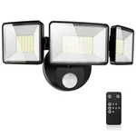 Magaguvu 7500LM Led Security Motion Sensor Outdoor Lights, Black. Fixed Price $35.99.