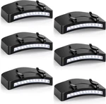 6 Pcs Clip Light, 11 Led Cap Lights On Hat, IPX5 Waterproof Hands-free. Fixed Price $26.99.