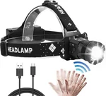 Xlentgen 20000LM Rechargeable Led Headlamp: Waterproof, Zoom, Motion Sensor. Fixed Price $49.87.