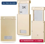Bigmonat Pack Magnifying Glass With Light, 3X 5X Pocket Magnifier, Led. Fixed Price $31.98.