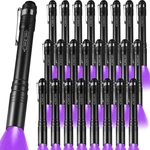 24 Pack Uv Blacklight Flashlights Bulk, 395NM Pen With Clip, Led Han.... Fixed Price $59.26.